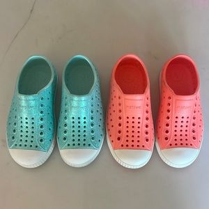 Native Jefferson Little Kids C9 - 2 pairs gently worn